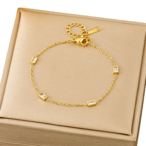 All-matching Ins Gold Fashion Ornament Bracelet