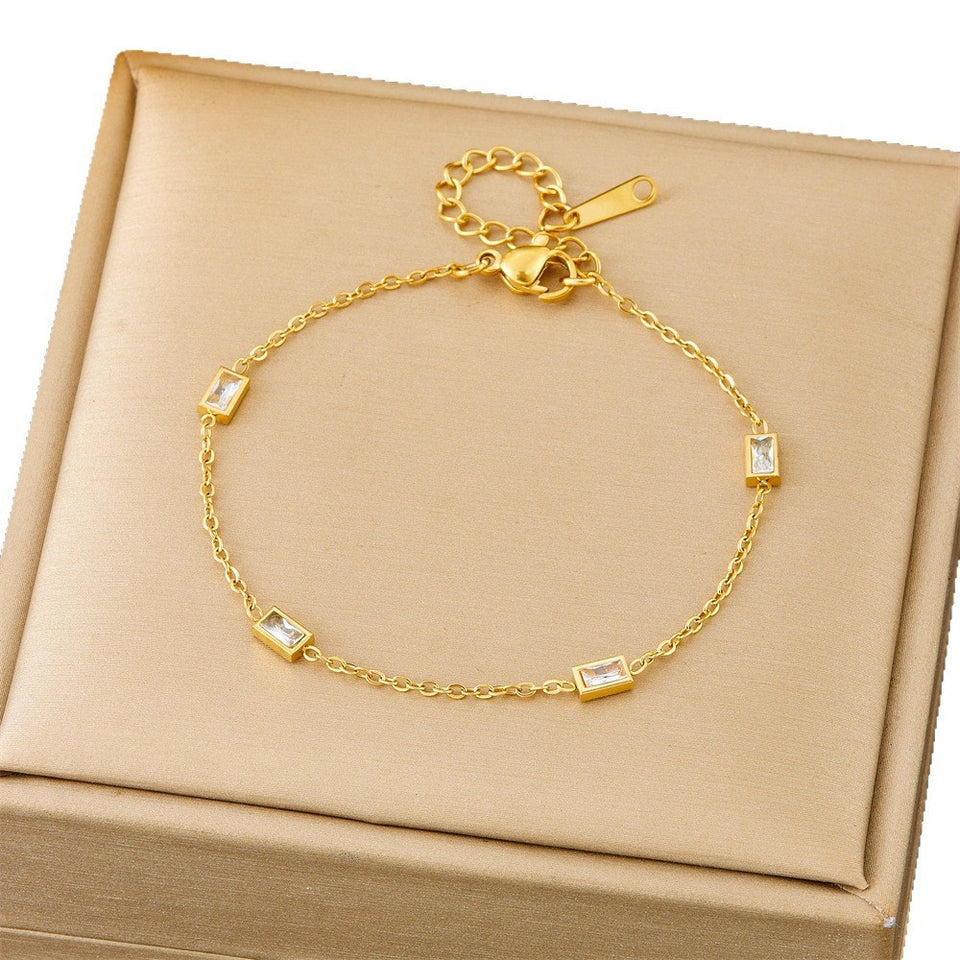 All-matching Ins Gold Fashion Ornament Bracelet