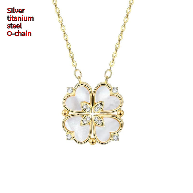 Women's Versatile Fashion Heart Pendant Necklace