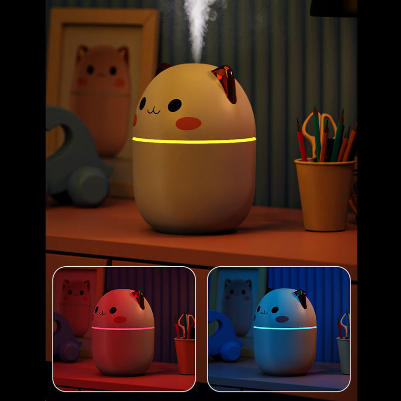 Cute Cat Air Humidifier | Silent USB Aroma Purifier