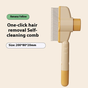 Professional Pet Comb | Easy Grooming with Release Button