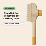 Professional Pet Comb | Easy Grooming with Release Button