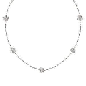 Special-interest Design Small Flowers Clavicle Chain