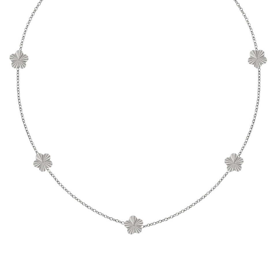 Special-interest Design Small Flowers Clavicle Chain