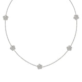 Special-interest Design Small Flowers Clavicle Chain
