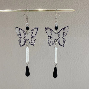 Long Ear Hook Antique Style Tassel Water Drop Eardrops