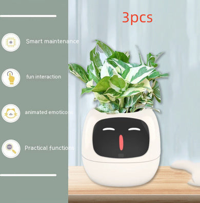 Smart Planter with AI | Fun Expressions & Easy Plant Care
