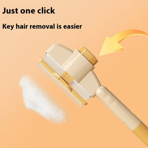 Professional Pet Comb | Easy Grooming with Release Button