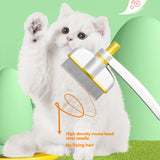 Self-Cleaning Cat Comb for Long Hair