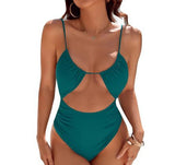 European And American Cute Women's One-piece Swimsuit
