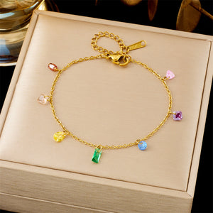 All-matching Ins Gold Fashion Ornament Bracelet