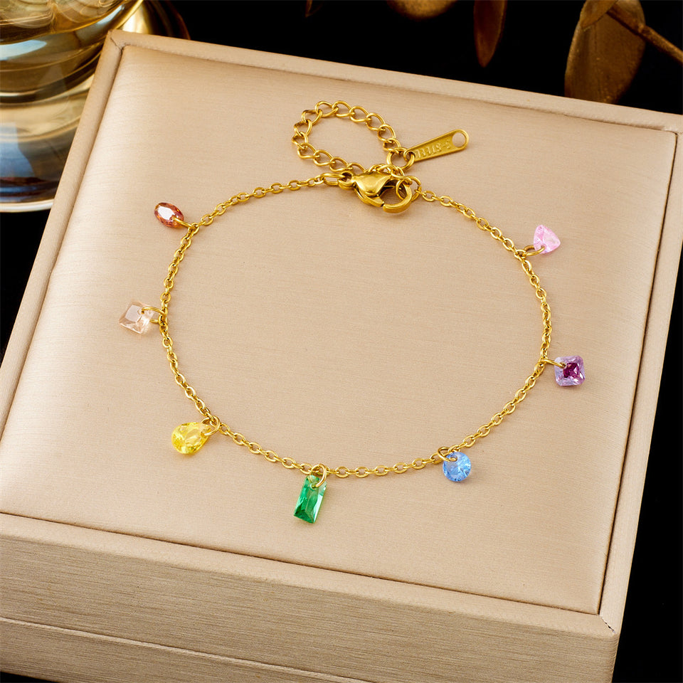 All-matching Ins Gold Fashion Ornament Bracelet