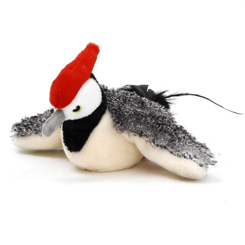 Interactive Pet Plush Toy | Electric Fish & Bird Fun