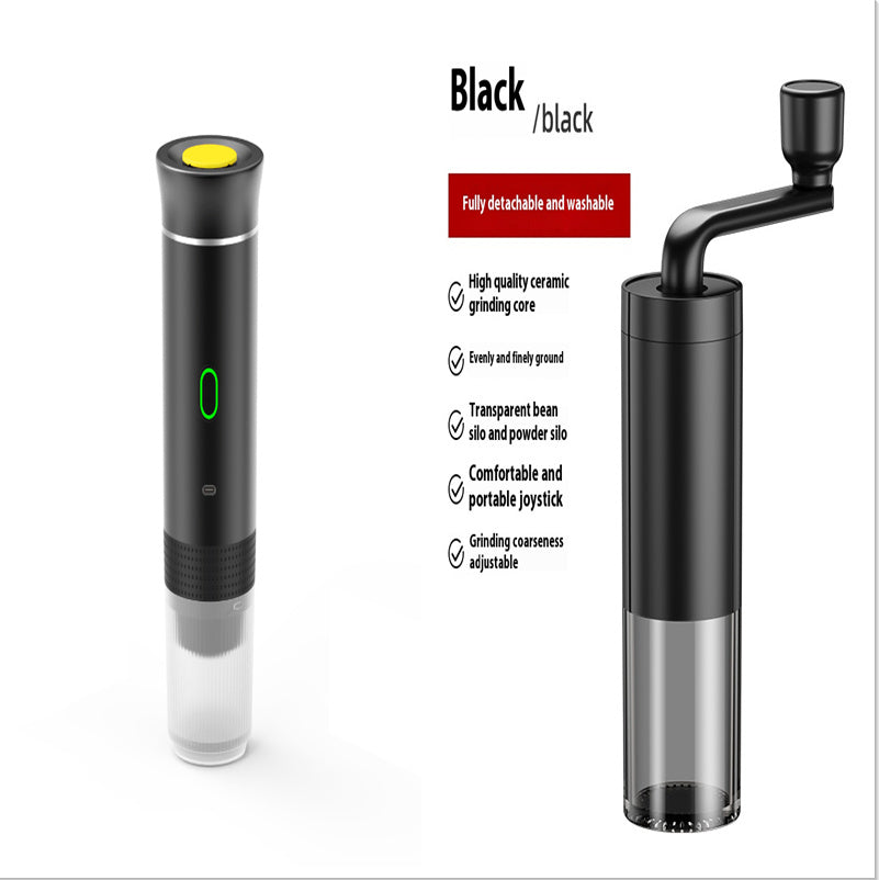 Portable Coffee Grinder & Maker | 3-in-1 Espresso Machine
