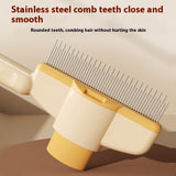 Professional Pet Comb | Easy Grooming with Release Button
