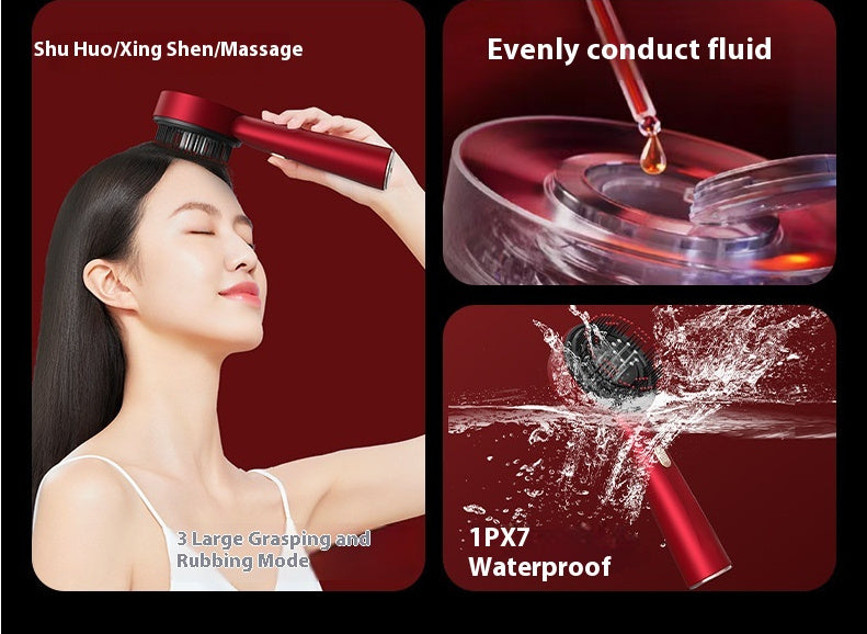 Electric Massage Comb | Red Light Scalp & Hair Care